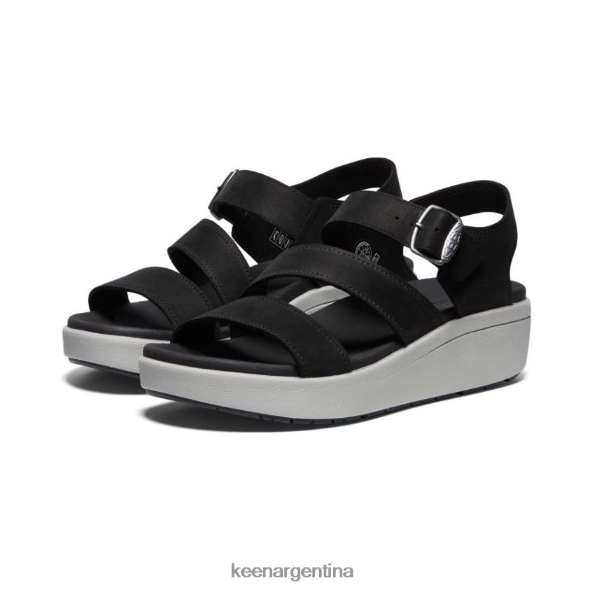 negro/lluvia calzado KEEN correa de elección T0822B445 mujer - Imagen 2
