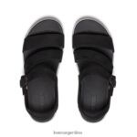 negro/lluvia calzado KEEN correa de elección T0822B445 mujer - Imagen 4