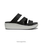 negro/lluvia calzado KEEN diapositiva de electividad T0822B444 mujer