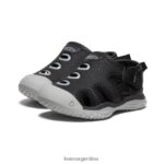 negro/lluvia calzado KEEN sandalia raya T0822B944 niños pequeños - Imagen 2