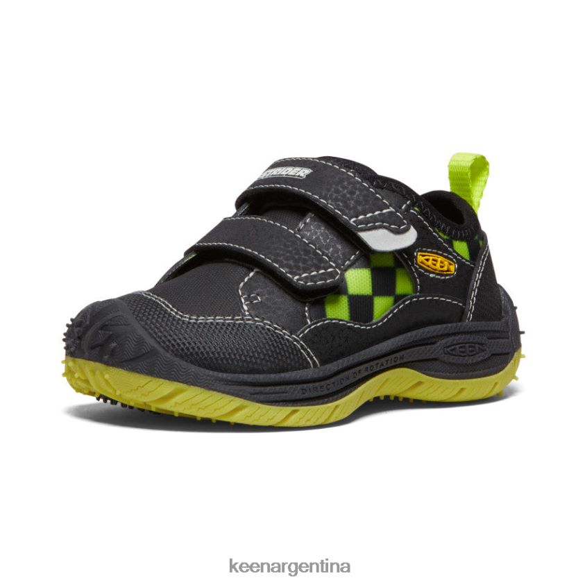negro/multicolor calzado KEEN sabueso de velocidad T0822B921 niños pequeños - Imagen 3