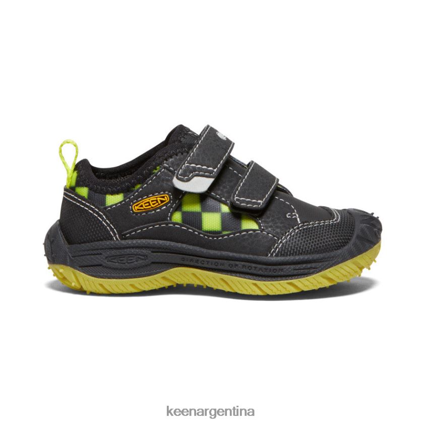 negro/multicolor calzado KEEN sabueso de velocidad T0822B921 niños pequeños - Imagen 1