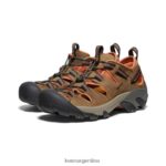 negro oliva/marrón bombay calzado KEEN arroyo ii T0822B94 hombres - Imagen 2