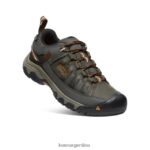 negro oliva/marrón dorado calzado KEEN targhee iii impermeable T0822B149 hombres - Imagen 3