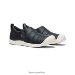 negro perforado calzado KEEN cosecha de hower T0822B381 hombres - Imagen 2