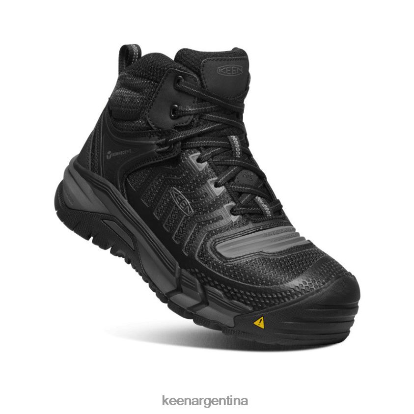 negro/pistola calzado KEEN Kansas City impermeable medio (puntera de fibra de carbono) T0822B161 hombres - Imagen 3
