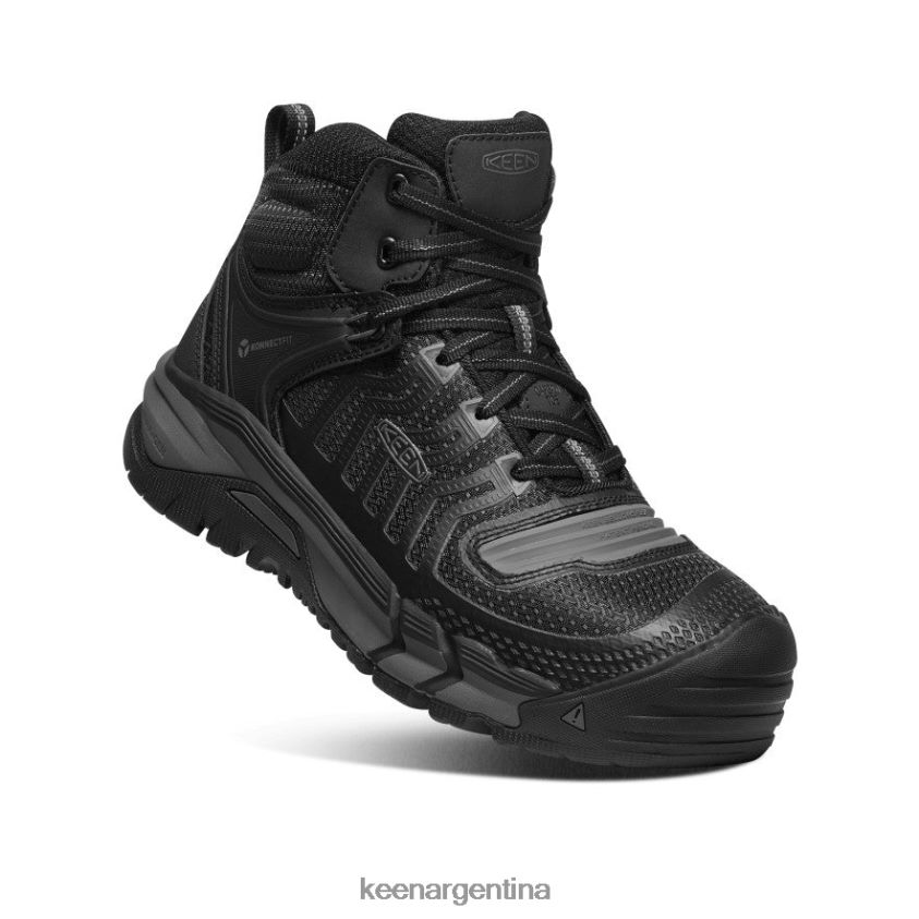 negro/pistola calzado KEEN Kansas City Mid (puntera de fibra de carbono) T0822B194 hombres - Imagen 3