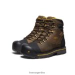 negro pizarra calzado KEEN milwaukee 6" T0822B260 hombres - Imagen 2