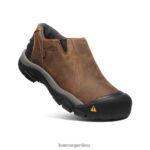 negro pizarra/marrón rubia calzado KEEN brixen impermeable bajo T0822B382 hombres - Imagen 3