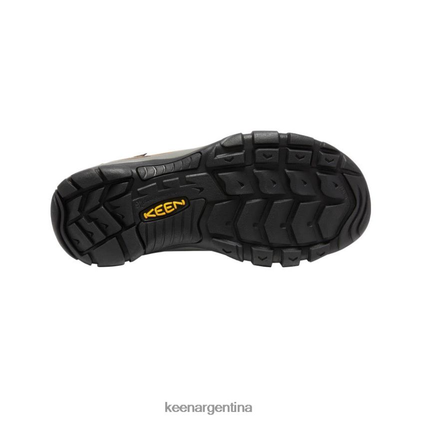 negro pizarra/marrón rubia calzado KEEN brixen impermeable bajo T0822B382 hombres - Imagen 4