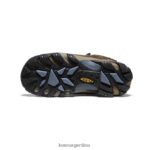 negro pizarra/pedernal calzado KEEN targhee ii impermeable medio T0822B618 mujer - Imagen 4