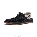 negro/plaza topo calzado KEEN uneek T0822B118 hombres - Imagen 3