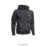 negro ropa KEEN sudadera con capucha con insignia T0822B350 hombres