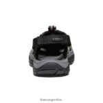 negro/rosa amanecer calzado KEEN sandalia barranco h2 T0822B650 mujer - Imagen 5