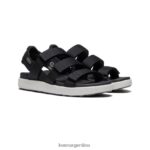 negro/vapor calzado KEEN elle tiras T0822B472 mujer - Imagen 2
