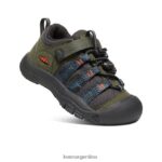 noche del bosque/imán calzado KEEN newport h2sho T0822B927 pequeños niños - Imagen 3