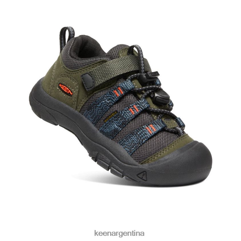 noche del bosque/imán calzado KEEN newport h2sho T0822B927 pequeños niños - Imagen 3