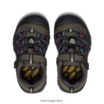 noche del bosque/imán calzado KEEN newport h2sho T0822B927 pequeños niños - Imagen 4
