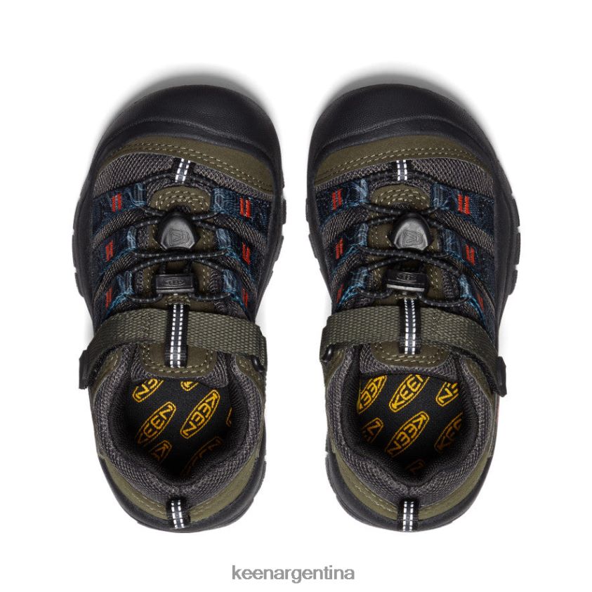 noche del bosque/imán calzado KEEN newport h2sho T0822B927 pequeños niños - Imagen 4