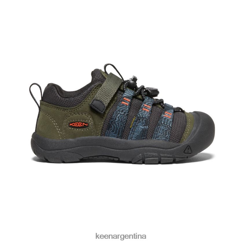 noche del bosque/imán calzado KEEN newport h2sho T0822B927 pequeños niños - Imagen 1