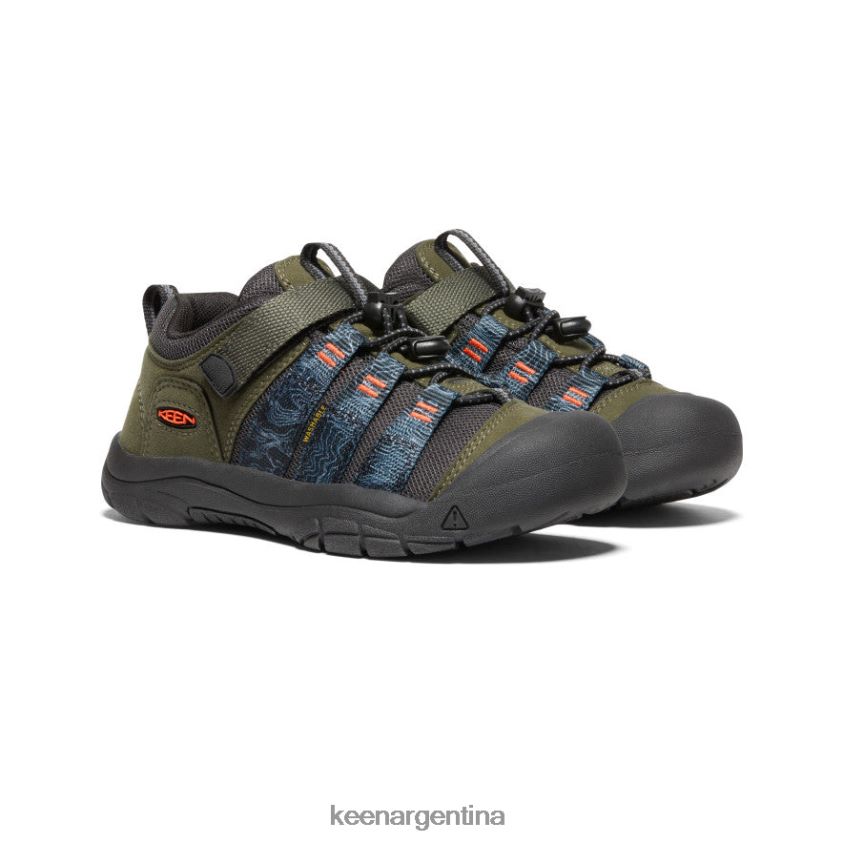 noche del bosque/imán calzado KEEN newport h2sho T0822B954 niños grandes - Imagen 2