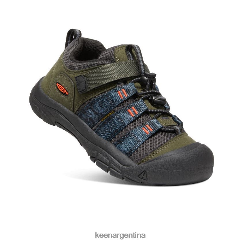 noche del bosque/imán calzado KEEN newport h2sho T0822B954 niños grandes - Imagen 3