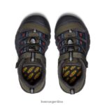 noche del bosque/imán calzado KEEN newport h2sho T0822B954 niños grandes - Imagen 4