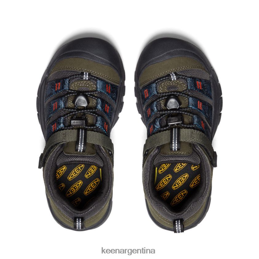 noche del bosque/imán calzado KEEN newport h2sho T0822B954 niños grandes - Imagen 4