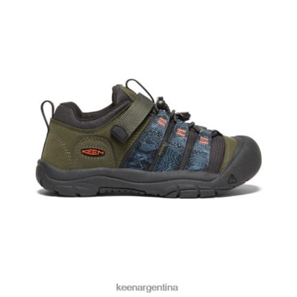 noche del bosque/imán calzado KEEN newport h2sho T0822B954 niños grandes