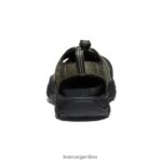 noche del bosque/negro calzado KEEN newport h2 T0822B40 hombres - Imagen 5