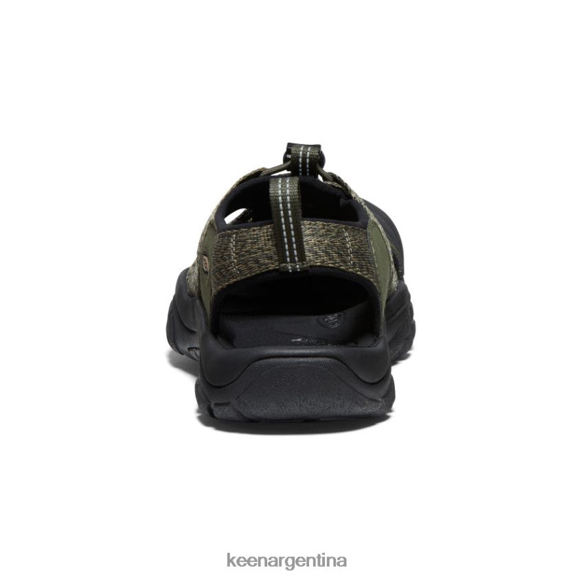 noche del bosque/negro calzado KEEN newport h2 T0822B40 hombres - Imagen 5