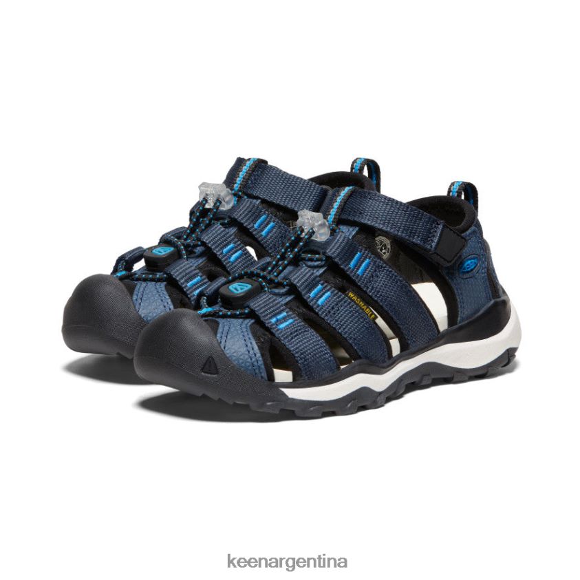 noches azules/azul brillante calzado KEEN newport neo h2 T0822B838 pequeños niños - Imagen 2