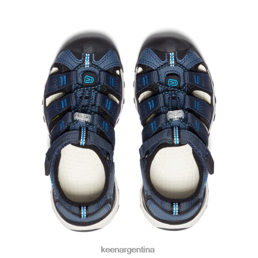 noches azules/azul brillante calzado KEEN newport neo h2 T0822B838 pequeños niños - Imagen 4