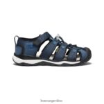 noches azules/azul brillante calzado KEEN newport neo h2 T0822B968 niños grandes