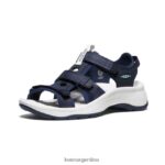 noches azules/iris negro calzado KEEN astoria west con puntera abierta T0822B531 mujer - Imagen 3