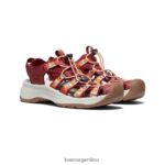 ola naranja/rojo calzado KEEN astoria west x afro al aire libre T0822B554 mujer - Imagen 2
