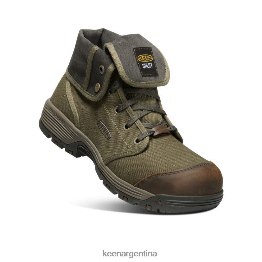 oliva militar/oliva negro calzado KEEN roswell mid (puntera de fibra de carbono) T0822B282 hombres - Imagen 3