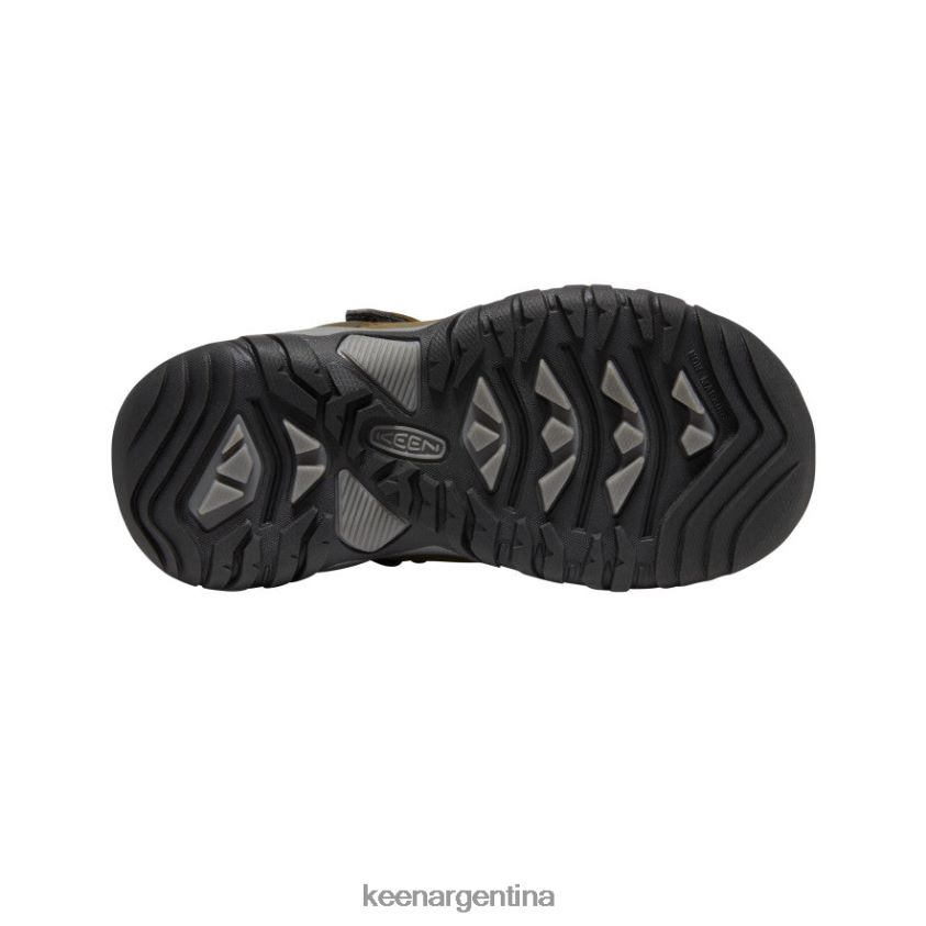 oliva oscuro/cidra oscura calzado KEEN bota impermeable ridge flex T0822B907 pequeños niños - Imagen 4