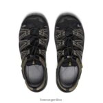 oliva oscuro/negro calzado KEEN sandalia drift creek h2 T0822B109 hombres - Imagen 4