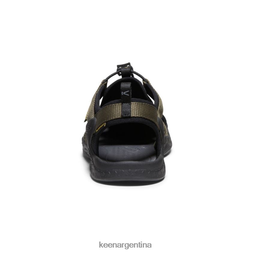 oliva oscuro/negro calzado KEEN sandalia drift creek h2 T0822B109 hombres - Imagen 5