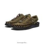 oliva oscuro/negro calzado KEEN uneek T0822B113 hombres - Imagen 2