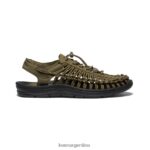 oliva oscuro/negro calzado KEEN uneek T0822B113 hombres