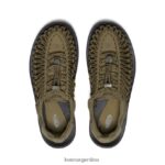 oliva oscuro/negro calzado KEEN uneek T0822B113 hombres - Imagen 4