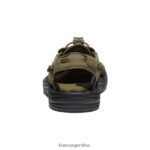 oliva oscuro/negro calzado KEEN uneek T0822B113 hombres - Imagen 5
