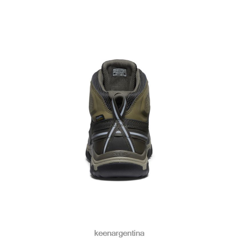 oliva oscuro/taupe plaza calzado KEEN targhee exp impermeable medio T0822B69 hombres - Imagen 5