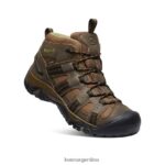 oliva oscuro/verde oliva calzado KEEN siskiyou impermeable medio T0822B327 hombres - Imagen 3