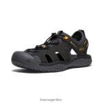 oro negro calzado KEEN sandalia solr T0822B342 hombres - Imagen 3