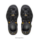 oro negro calzado KEEN sandalia solr T0822B342 hombres - Imagen 4
