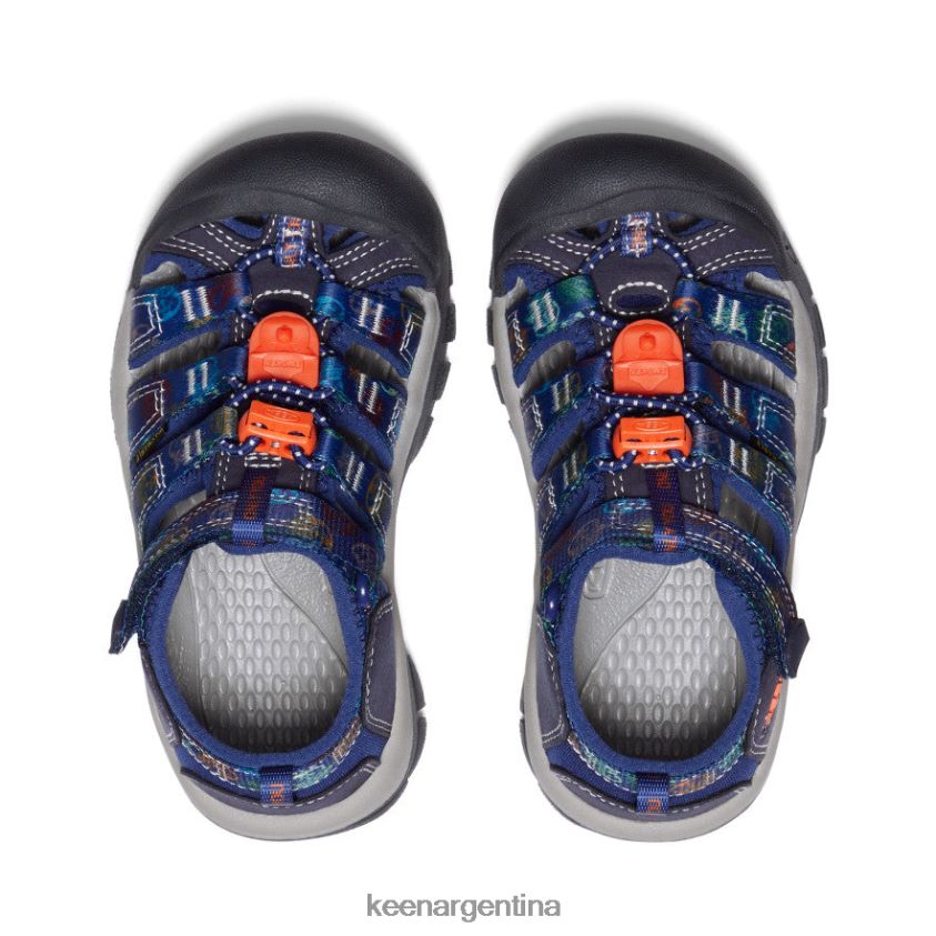 oso ahumado/multi calzado KEEN newport h2 x oso ahumado T0822B743 pequeños niños - Imagen 4