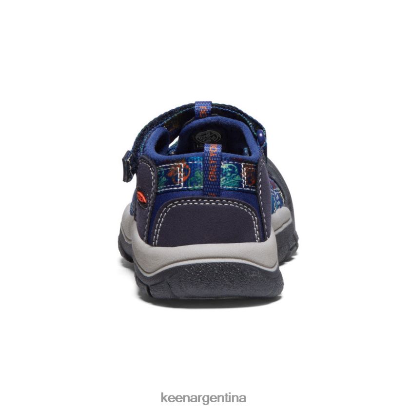 oso ahumado/multi calzado KEEN newport h2 x oso ahumado T0822B743 pequeños niños - Imagen 5